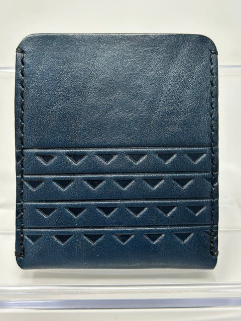Card Sleeve, Deep Pacific Blue, 4 Niho Mano Rows