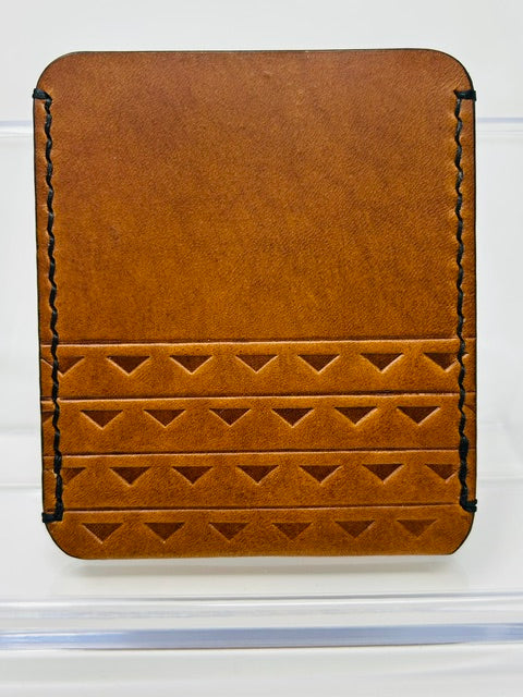 Card Sleeve, Whiskey, 4 Niho Mano Rows