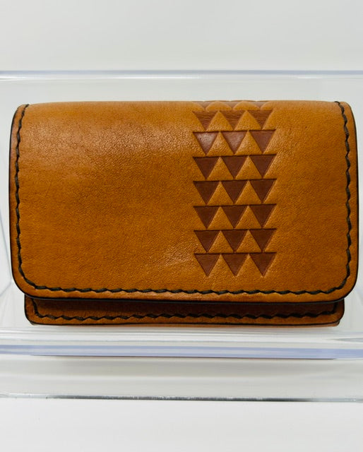 Business Card Wallet - Tan